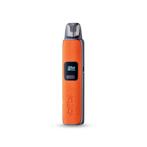 DOTMOD DOTPOD PRO 橙色 1000mAh電池 65克的重量，最大功率35W，支援功率範圍在5W到35W